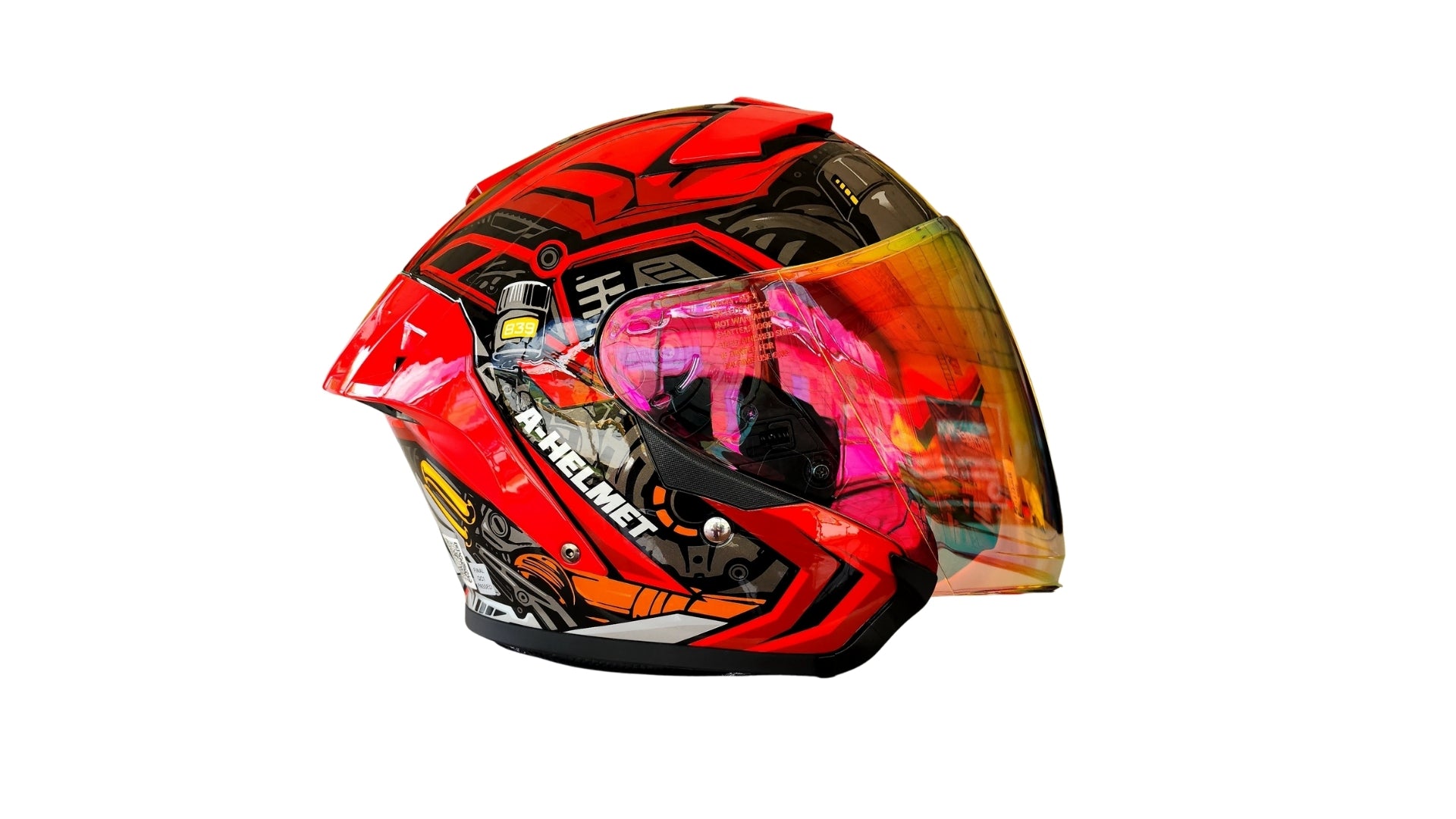 Casco 3/4 D001R